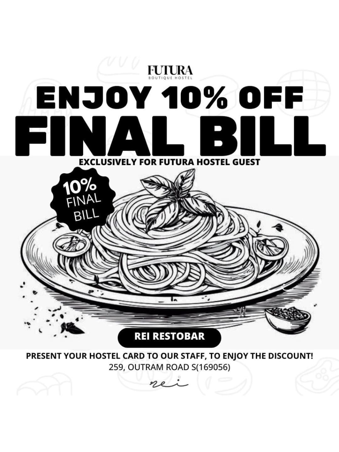 Futura Boutique Hostel Сингапур Экстерьер фото